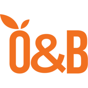 Orange and Bronze Logo