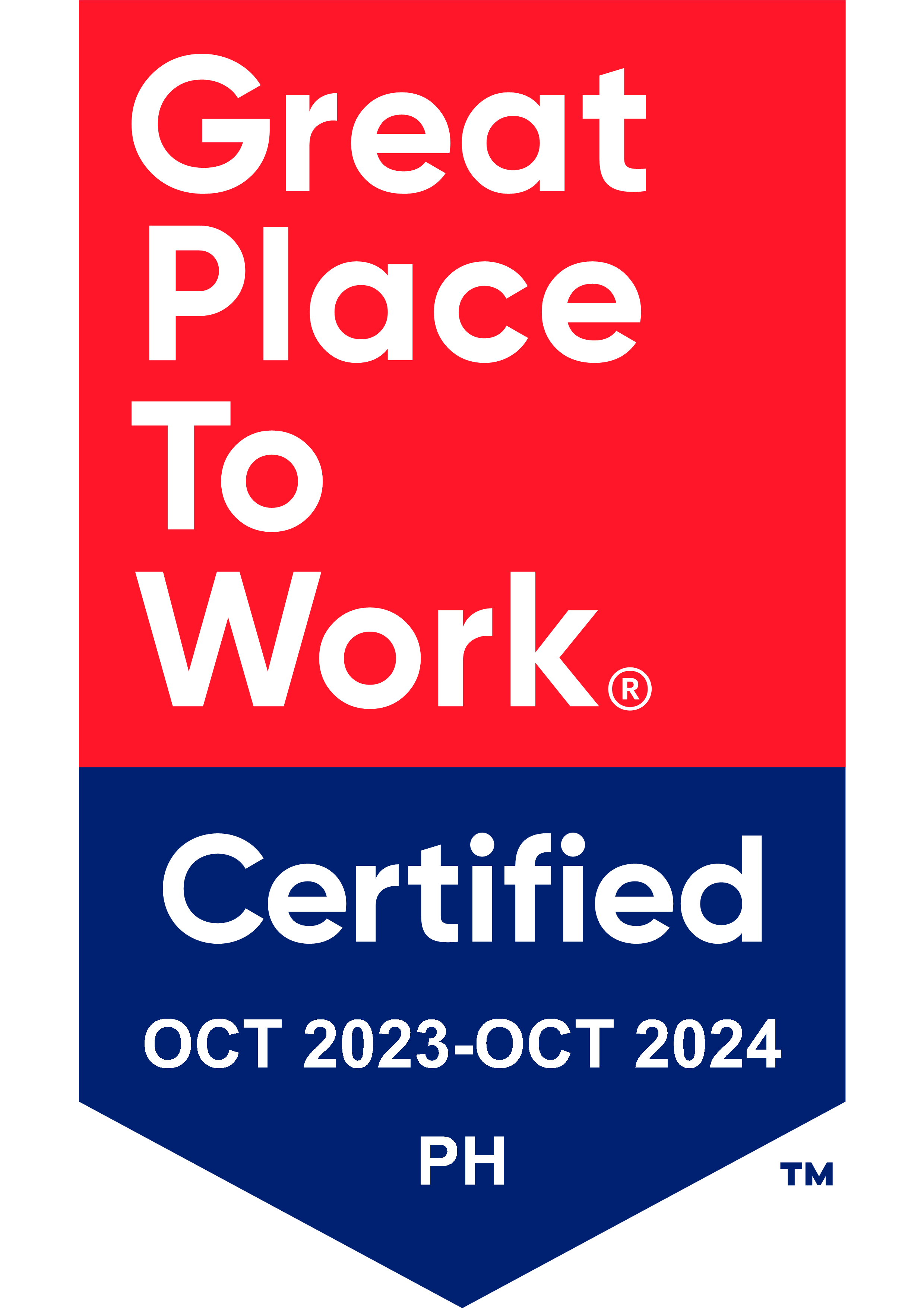 O&B - Great Place to Work Badge